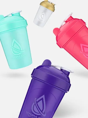 4 PACK - 20-Ounce Shaker Bottle with Wire Whisk Balls, Shaker Cups for Protein Mixes, By Hydra Cup - product information 5