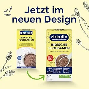 Circular Indian psyllium vegetable laxative in the event of indigestion pharmaceuticals on a vegetable basis against constipation 2 x 300g package - zirkulin raffiniertes rizinusöl abführmittel natürlich schonend magen darm verdauung verstopfung