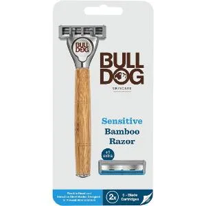 Bulldog Razor Bamboo Sensitive Skin 2 up - product information 1