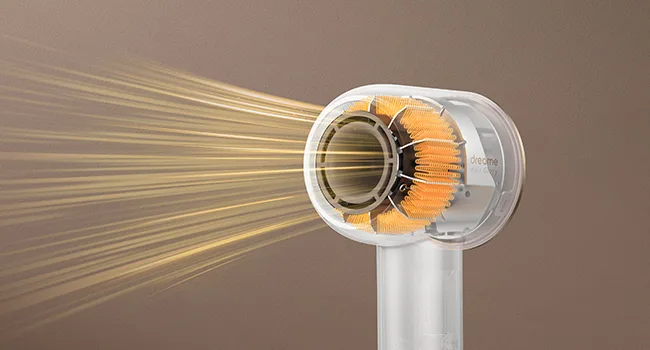 Dream Hair Glory Combo hair dryer dries quickly 110 000 revolutions per minute air flow 70m/s negative-ion technology temperature and air speed control including nozzle and diffuser glory combo white - glory-white