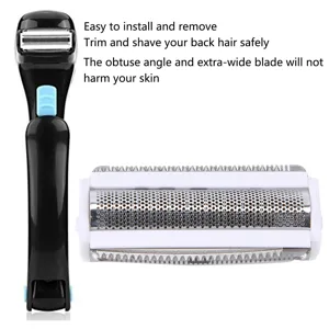 Replacement Foil Head Replacement Back Hair Foil Head Electric Back Hair Clipper Replacement Head - product information 8
