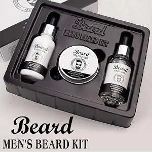 Bart Set |Beard Kit |Bart care set |Styling cleaning kit |Styling cleaning kit |Bart Balsam Bart l Bartshampoo |Gift for men |3-part - product information 7