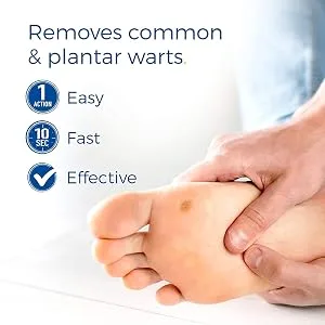 Dr. Scholl's Freeze Away MAX Wart Remover 10 Applications, Safe to use on Children 4+, Our Fastest Treatment Time - product information 2