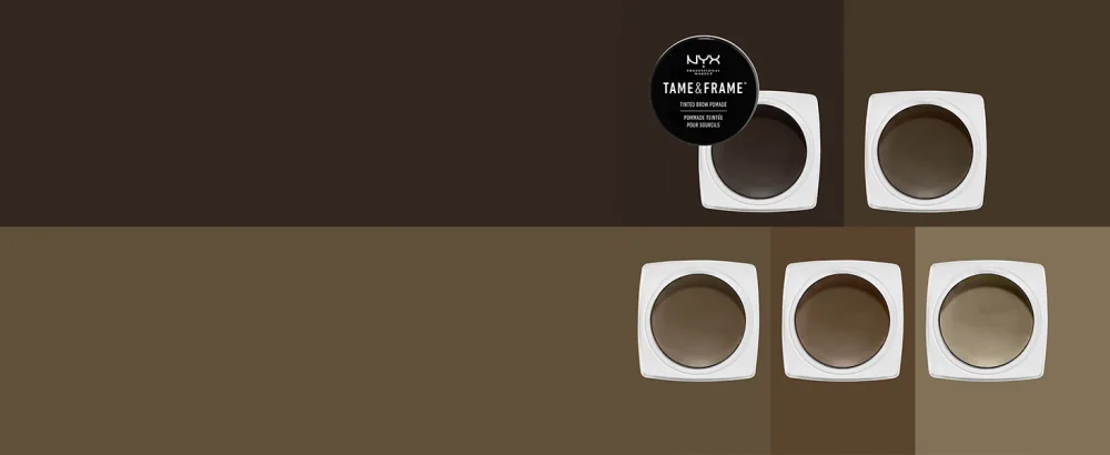NYX Professional Makeup Waterproof Tame & Frame Eyebrow Pomade BLOND 5 g (1 pack) BLONDE HAIR 5 g (1 pack) - Tame & Frame Brow Pomade