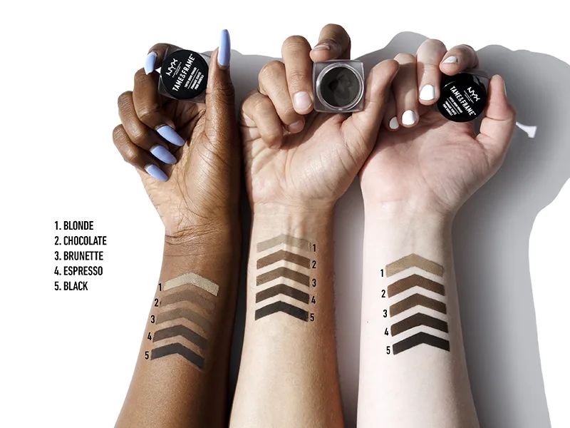 NYX Professional Makeup Waterproof Tame & Frame Eyebrow Pomade BLOND 5 g (1 pack) BLONDE HAIR 5 g (1 pack) - Tame & Frame Brow Pomade