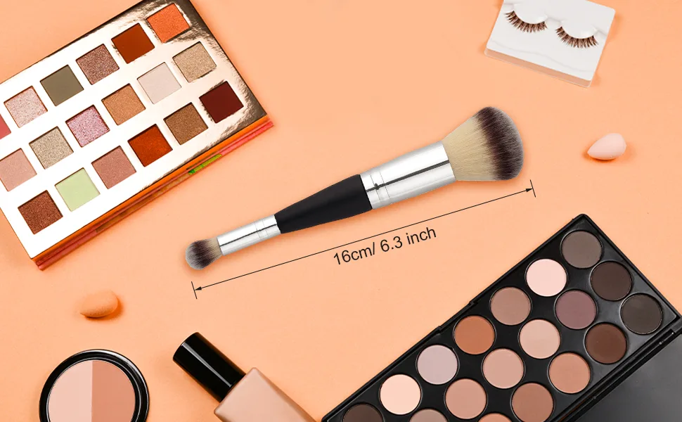-Eended Technically cosmetics cosmetic medium cosmetic medium up brush facial brush Roug brushes Foundation Brush Powder brush eyebrow brushes eyeshadow brush - product information 6