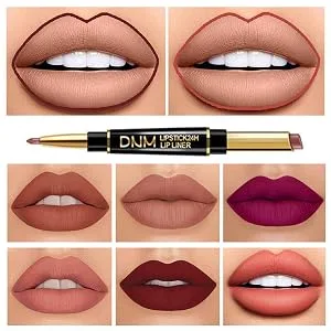 Tylyworth long-lasting matter lip liner double-sided lipstick set matt lipstick with lipstick lip-make-up cosmetics waterproof non-stick cups - Antihaft-Cup