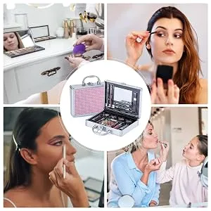 16-part make-up set-make-up gift set and beauty box for women complete set-including lipstick Brush eyeshadow Eye Pencil Mascara - Dauerhaftes Make-up