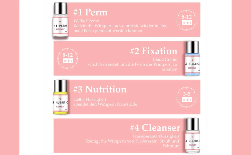 P-Beauty Cosmetic Accessories |Eyelash lifting set for beautiful eyelash shaft eyelash lamination lash lift kit |Upgrade version |Eyelash lifting upgrade set - product information 4