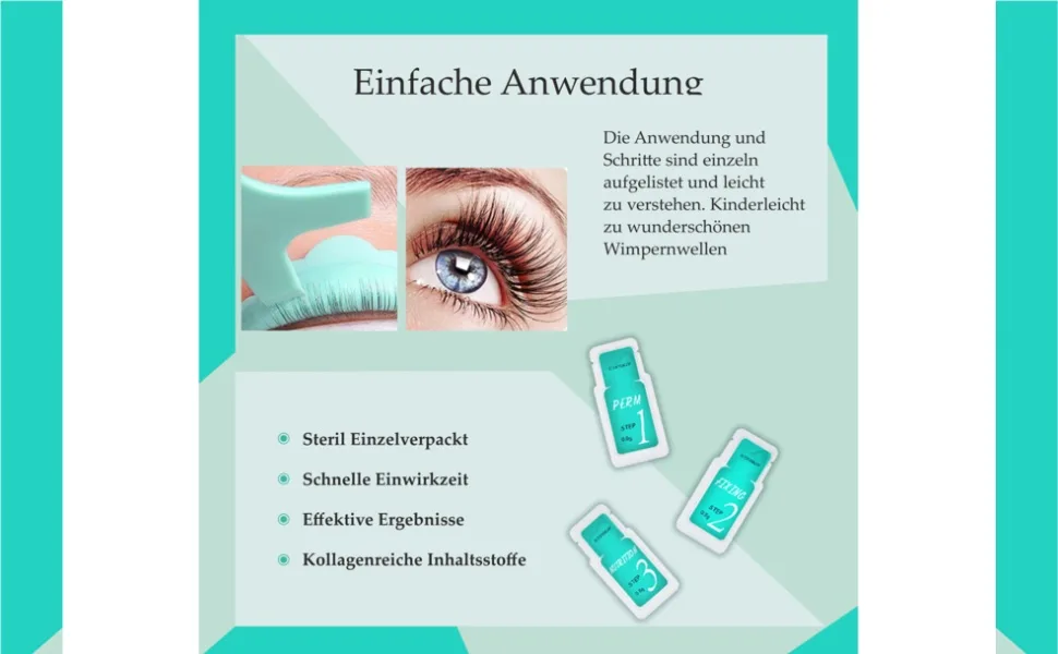 P-Beauty Cosmetic Accessories |Eyelash lifting set starter version + free full eyelash serum kit lash lifting set eyelash lamination eyelash lifting for salon at home + accessories - product information 5