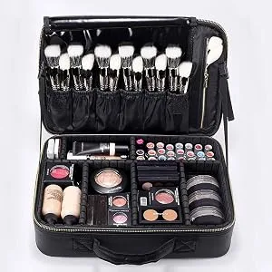 Rownyeon Makeup Bag M Black - product information 3