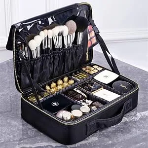 Rownyeon Makeup Bag M Black - product information 8