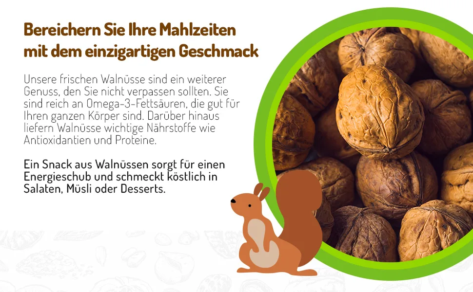 Walnut kernels 10 kg from Poland | PREMIUM | very good quality | delicious and healthy Walnut 10 kg - natural food