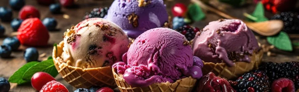 Lean milk powder - the perfect key to making your homemade ice cream versatile also for cooking and baking content: 1000 g - Magermilchpulver Eis