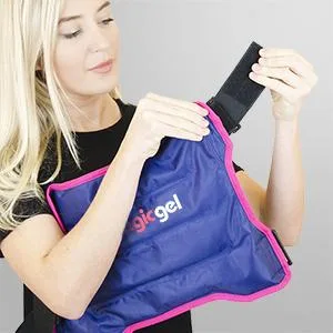 Hip Ice Pack Wrap - Reusable Cold Pack for Hip Bursitis, Hip Replacement Surgery and Hip Flexor Pain. Hip Ice Wrap for Inflammation, Swelling and Hip Pain Relief (by Magic Gel) - Hip Ice Pack Wrap - Reusable Cold Pack for Hip Bursitis, Hip Replacement Surgery