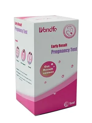 Wondfo Pregnancy Test Strips Early Detection - Extra Sensitive 10 MIU/ML HCG Early Predictor Kit (25 Count) - product information 2