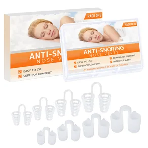Premium Nose Relief Nasal Dilator - (8 Various Sizes) - Extreme Comfort and A Simple Solution for a Sleeper - Perfect for Nasal Breathers by Mobi Lock Beauty - snoring solution anti snoring