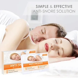 Premium Nose Relief Nasal Dilator - (8 Various Sizes) - Extreme Comfort and A Simple Solution for a Sleeper - Perfect for Nasal Breathers by Mobi Lock Beauty - snoring solution nasal dilator mute