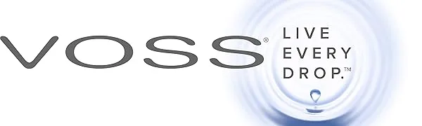 Voss Water Sparkling 375 ml natural carbonated mineral water pack of 24 (disposable 24 x 375 ml) - Voss