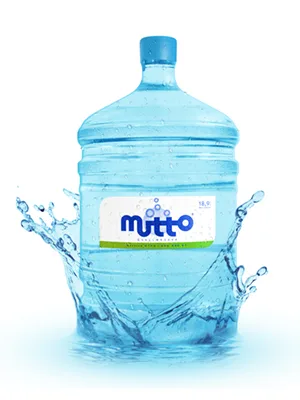 Mutto Premium Spring Water (Soft 19 liters) Soft 19 l (1 pack) - Banner Flasche