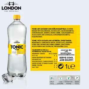 London Ginger Ale 6x1ltr - London Tonic
