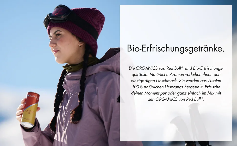 Red Bull Organics by Red Bull Ginger Ale 24 x 250 ml cans of organic drinks 24-pack WITHOUT DEPOSIT - Ginger Ale A+ 2