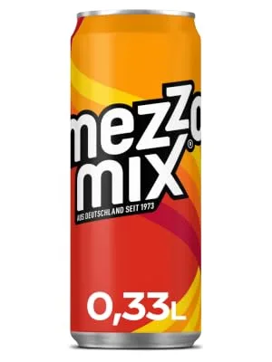 Mezzo Mix-Sparkling-refreshing mixed drink made of cola and orange & Coca-Cola Zero Sugar-caffeinated soft drink with original Coca-Cola taste-zero sugar and without calories bundle with Coca-Cola Zero Sugar - Mezzo Mix
