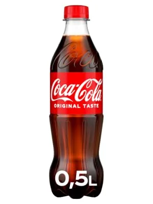 Coca-Cola Classic - pure refreshment with unmistakable Coke taste in a stylish cult design - disposable bottle (12 x 500 ml) - Coca-Cola