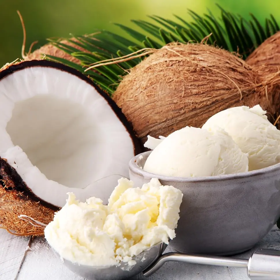 Coconut ice cap (pulverized) for delicious aromatic ice cream also to refine delicious desserts drinks chocolates cakes and much more content 250 g - Kokos Dessert
