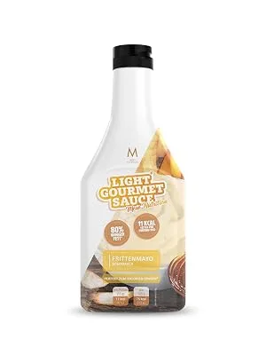 MORE Light Gourmet Sauce BBQ 4 x 285 ml low-calorie sauce no added sugar and unnecessary fat 4 x BBQ - Light Gourmet Sauce