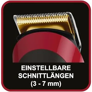 Rowe beard trimmer TN4422F0 bk/rd | Structure Precision - product information 4