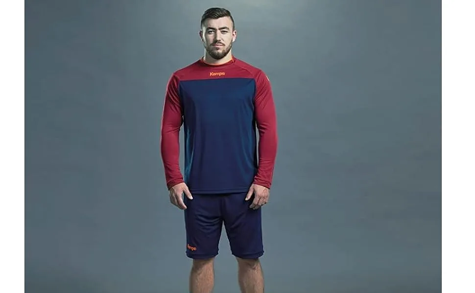 Kempa Herren Emotion 2.0 Langarmshirt Herren Longsleeve 164 Schwarz/Rot/Gelb - product information 1