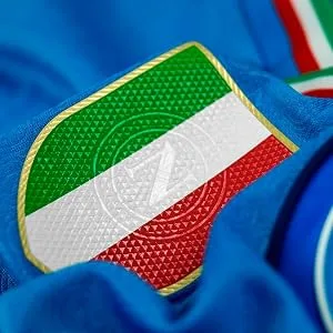 SSC NAPOLI Men's Home Match T-Shirt L Naples Blue - Schild