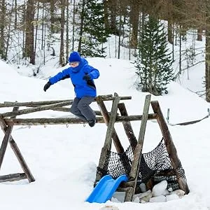 Mountain Warehouse Talus Kids Crew Neck Top 2-3 Years Black - Thermounterwäsche, Baselayer, Merinowolle, lange Unterwäsche, Thermo für Kinder, warme Hose