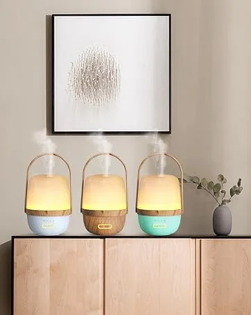 500ml Diffusers for Essential Oils, ARVIDSSON Ultrasonic Cool Mist Essential Oil Diffuser for Large Room, Iron Metal Aromatherapy Diffuser with Whisper-Quiet Operation & Auto Shut-Off Bronze 500ml - product information 4
