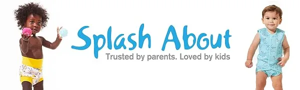 Splash About Happy Nappy Suit 2-3 years Hidden Treasure - splash about logo