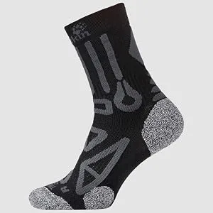 Jack Wolfskin Unisex Trekking Pro Classic Cut Trekking Socks 41-43 Black - product information 2