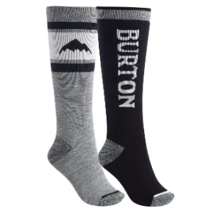 Burton Women's Weekend Midweight Snowboard Socks M L True Black - product information 2