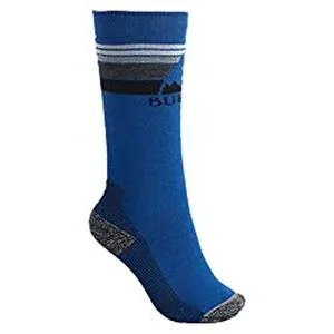 Burton Boys Emblem Midweight Snowboard Socks S M Classic Blue - product information 2