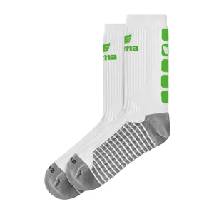 Erima Unisex Classic 5-c Socks (1 Pack) 35 White/Red - ERIMA Classic 5-C Socken