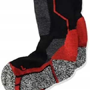 CMP Unisex Children's Wool Ski Socks Socks 34-36 Black-Ferrari - B07G3RGYNM