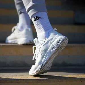 Kappa Unisex Sonotu 3 Trainer Socks. Unisex socks (pack of 3) 43-46 white - Socken