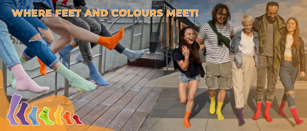 Rainbow Socks - Neo ABS Sport Socks - Women Men Neon Sneaker Sport Stopper Socks 47-50 1x Blue - product information 7