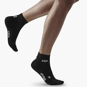 CEP - Ultralight Compression Low Cut Socks for Women |Short sports socks with compression in carbon white size IV | l s ultralight - carbon white - product information 2