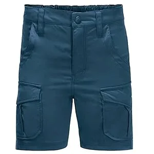 Jack Wolfskin Unisex Treasure Hunter Kids Shorts 176 Dark Sea - rsrgfz