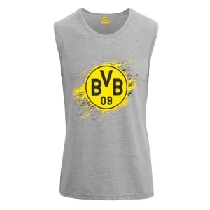 Borussia Dortmund BVB sweat shorts logo grey size 3XL - BVB Tank top Emblem Exklusive Amazon Kollektion