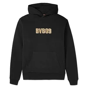 Borussia Dortmund BVB Jogging Pants Men M Long Black - BVB GOLD HOODIE
