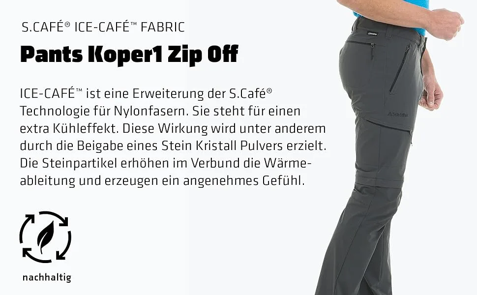 Sch ffel Men's Pants Koper Black 50 - schöffel hose