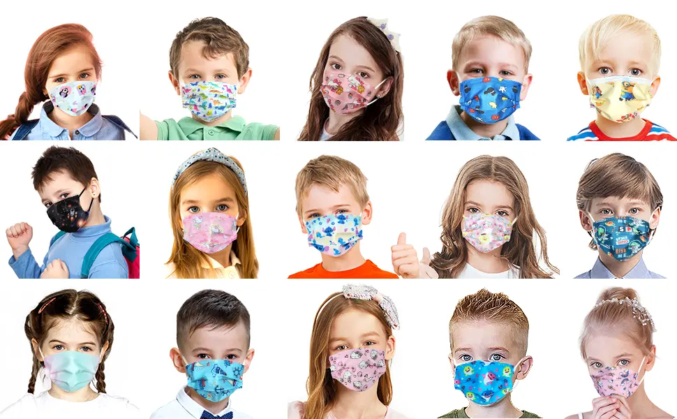 Kids Face_Mask Childrens 50PCS Earloop Protective Breathable Kids Face_Masks Zzx Spider - KID MASK