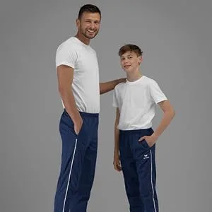 Erima Men's Polyester Pants 2.0 Shooter XL Black/White - ERIMA Shooter Polyesterhose 2.0